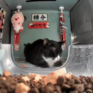 Tux tries not to sleep.gif